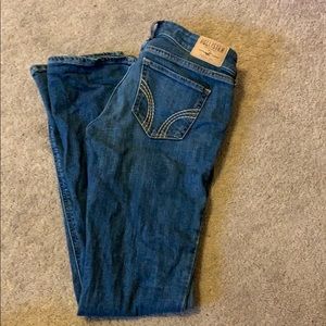 Medium wash boot cut